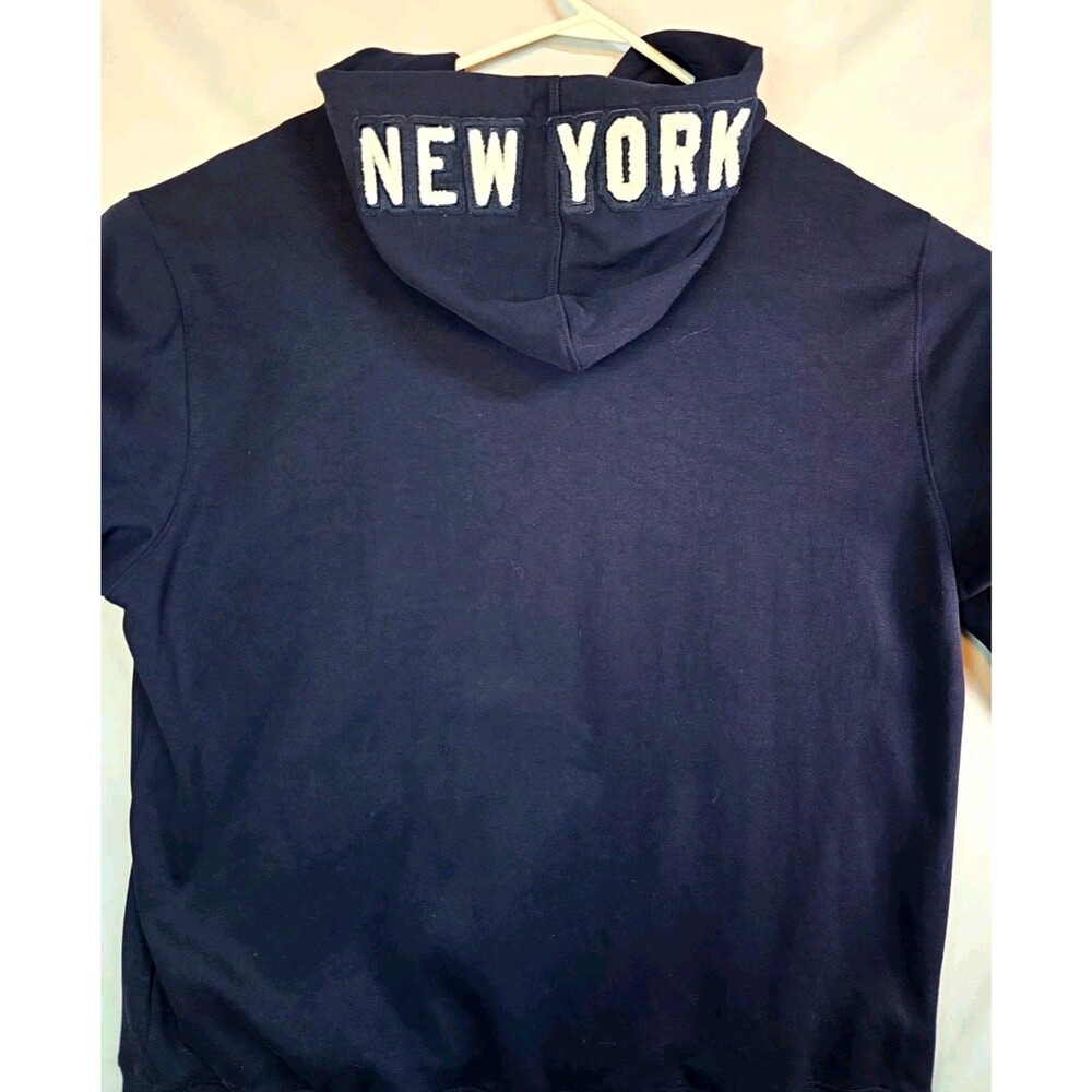 New York Yankees Baseball Navy Pro Standard Embroidered Hoodie Sweatshirt 3XL - Picture 6 of 15